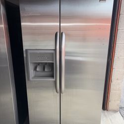 Kenmore Stainless Steel Refrigerator And Freezer