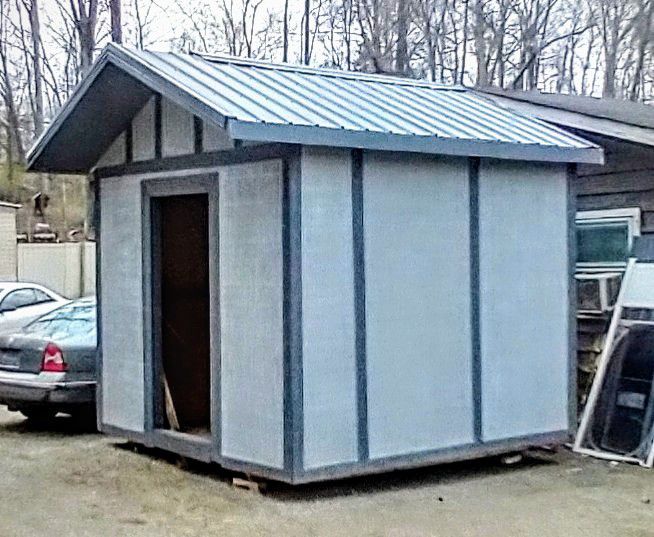 10 X 10 Shed With Loft