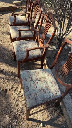 Antique wood table