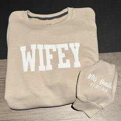 Wifey Sweatshirt 