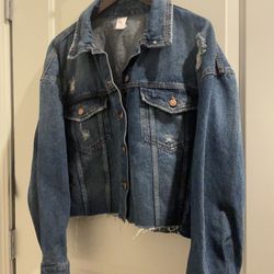 Woman’s Denim Jean Jacket