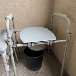 New Bedside Commode 