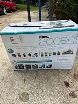Fluval accent 25 gal aquarium