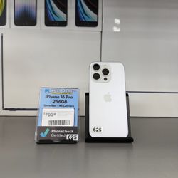 iPhone 16 Pro 256GB of Storage Unlocked and Fully Tested with Store Warranty and Financing Available