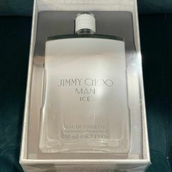 Huge Jimmy Choo Man Ice 6.7oz 200ml Brand New 