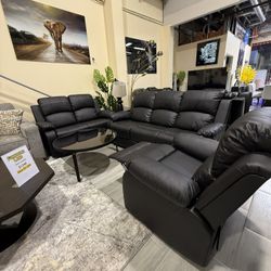 🔥 Brand New Recliner Set – Easy Financing Available!