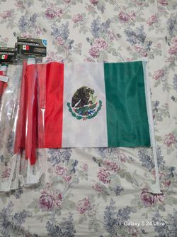 Mexico Car Flag
