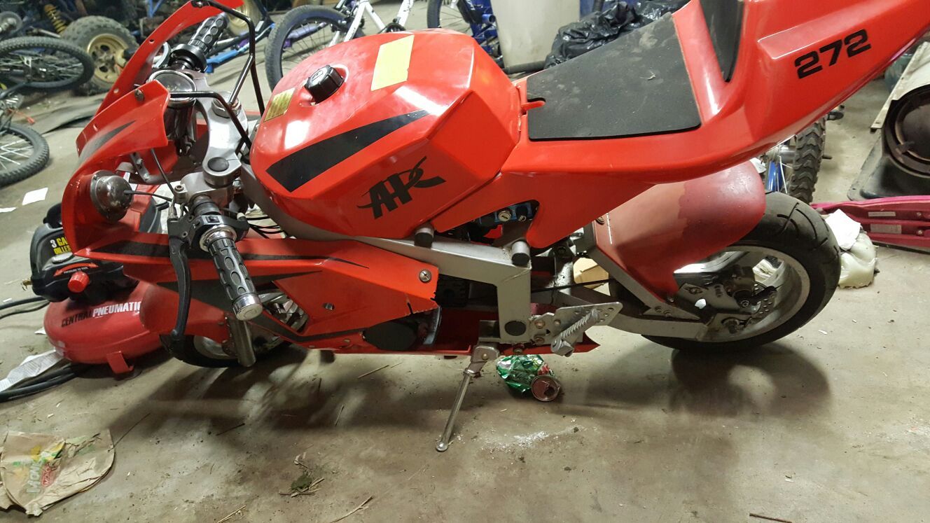 Mini crotch rocket for sale or trade