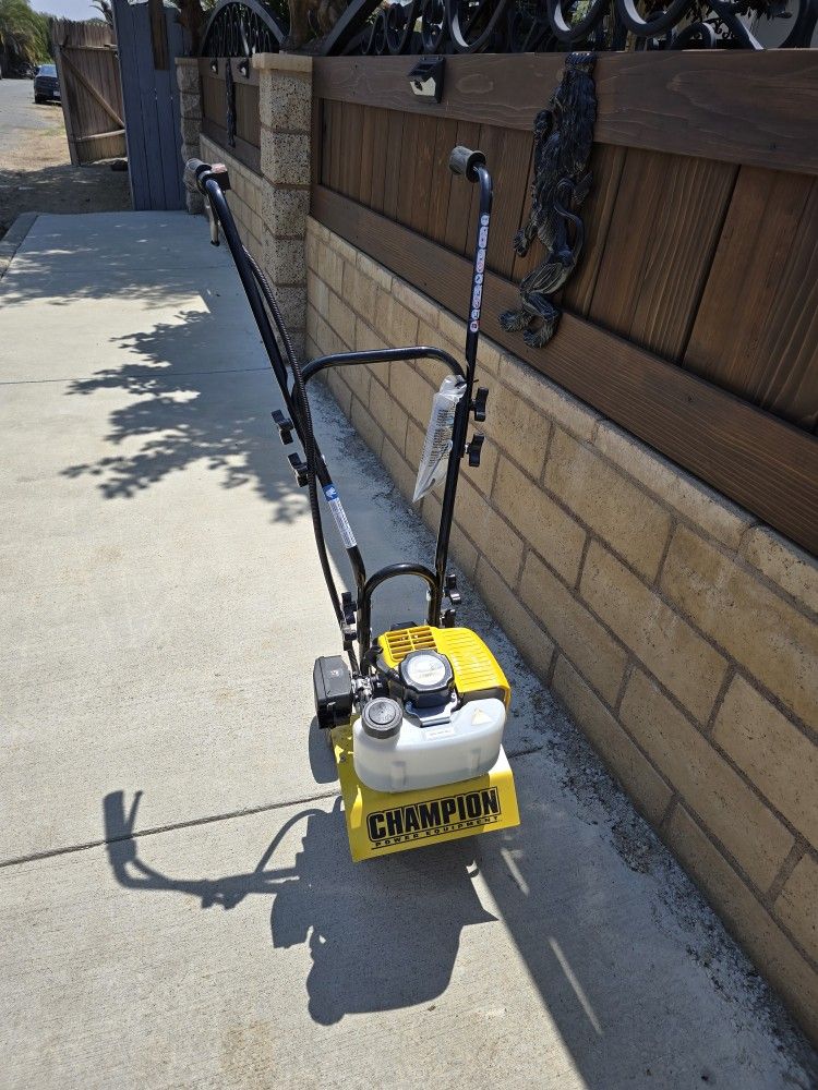 9.5" Portable Gas Garden Tiller Cultivator