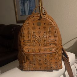 MCM Studded Backpack 