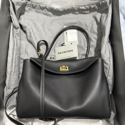Balenciaga Small Rodeo Bag In Black 