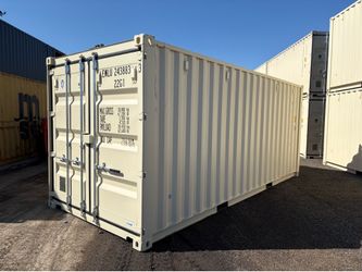 20 FOOT NEW 1-TRIP CONTAINER STD SHED,STORAGE,SHIPPING,CONEX,DISPLAY