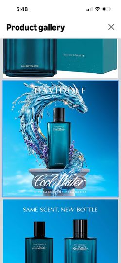 Davidoff- Cool Water for Men
