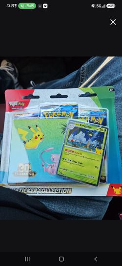 Pokemon sticker collection 30th celebration