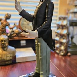 Vintage Bombay Company Jeeves / James The Butler Wine Bottle Holder - 19"