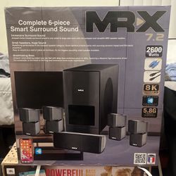 MRX 7.2 Complete 6 Piece Smart Surround Sound