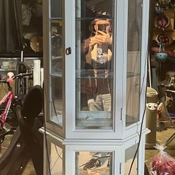 Antique Glass Display