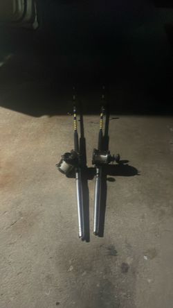 2 FinNor ST50 Sport Fisher with Custom Big Game Trilling Rods