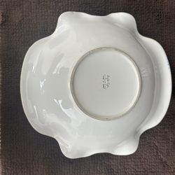 Vintage Floral Serving Dish