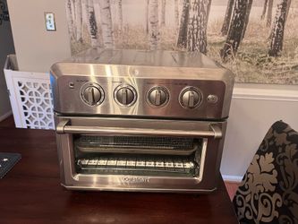 Cuisinart Air Fryer Toaster Oven with Grill, 1800W 8-1 Air Fryer Oven with Bake, Convection Bake, Grill, Broil and Warm Options, Large Capacity, 60-Mi