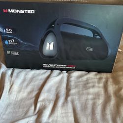 $100**Monster High Power Bluetooth Speaker Waterproof New In Box