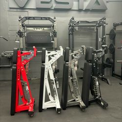 BRAND NEW Adjustable Weight Bench, Incline To Flat, Squat Rack, Bumper Plates, Barbell, Gym Mats Rubber Flooring 