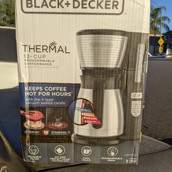 Black & Decker Thermal Coffee Maker $30