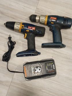Ryobi Charger And Drill 18Volt