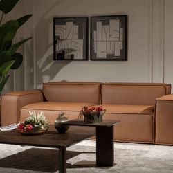 Natura Leather Sofa 2 Seat Big Size