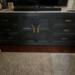 Refinished Long Dresser Pick Up Only