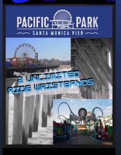 4 pacific park tickets unlimited ride wristbands