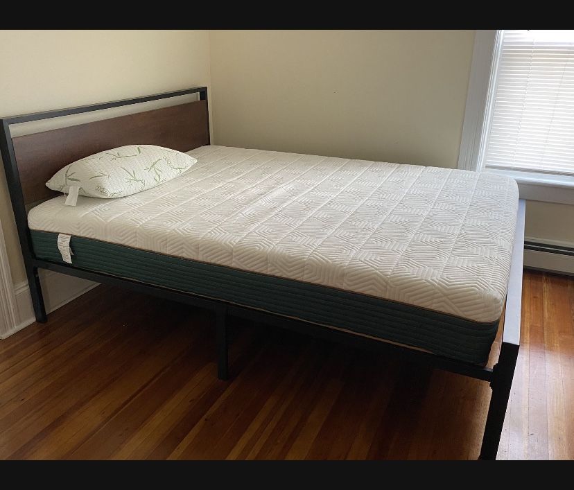 Queen Bed Frame Mattress