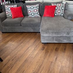 Dark Gray Small Sectional 