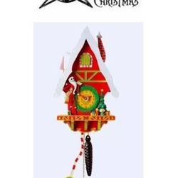 RARE German made 2004 Nightmare Before Christmas Cuckoo Clock NEW IN BOX