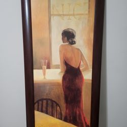 "De Nice" Framed Art By Miguel Dominguez