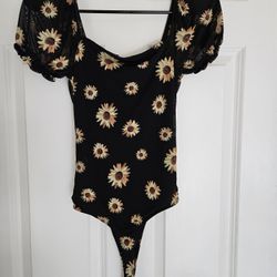 Daisy Print Bodysuit 