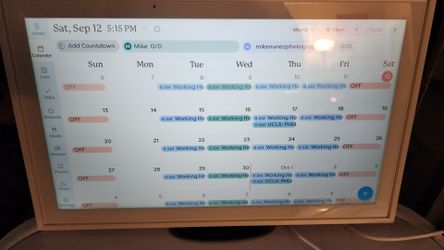 Lightly used 15in Skylight Calendar