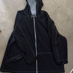**Big Men’s KingSize Rain Jacket 6XL Worn Twice Like New**