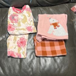 Girls Pajamas Size 5t