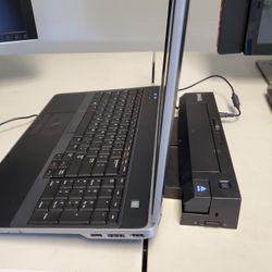 Dell Latitude E6530, 15.6" Intel Core i7-3740QM 2.60GHz, 16GB, 1TB HDD, Win 10 , Docking Station 
