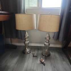 Table Lamps Like New Price For Both