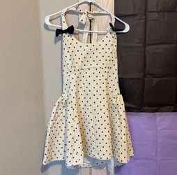 Size S Polka Dot Halter Mini Dress