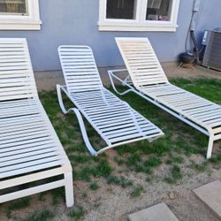 Long Pool Side Chair