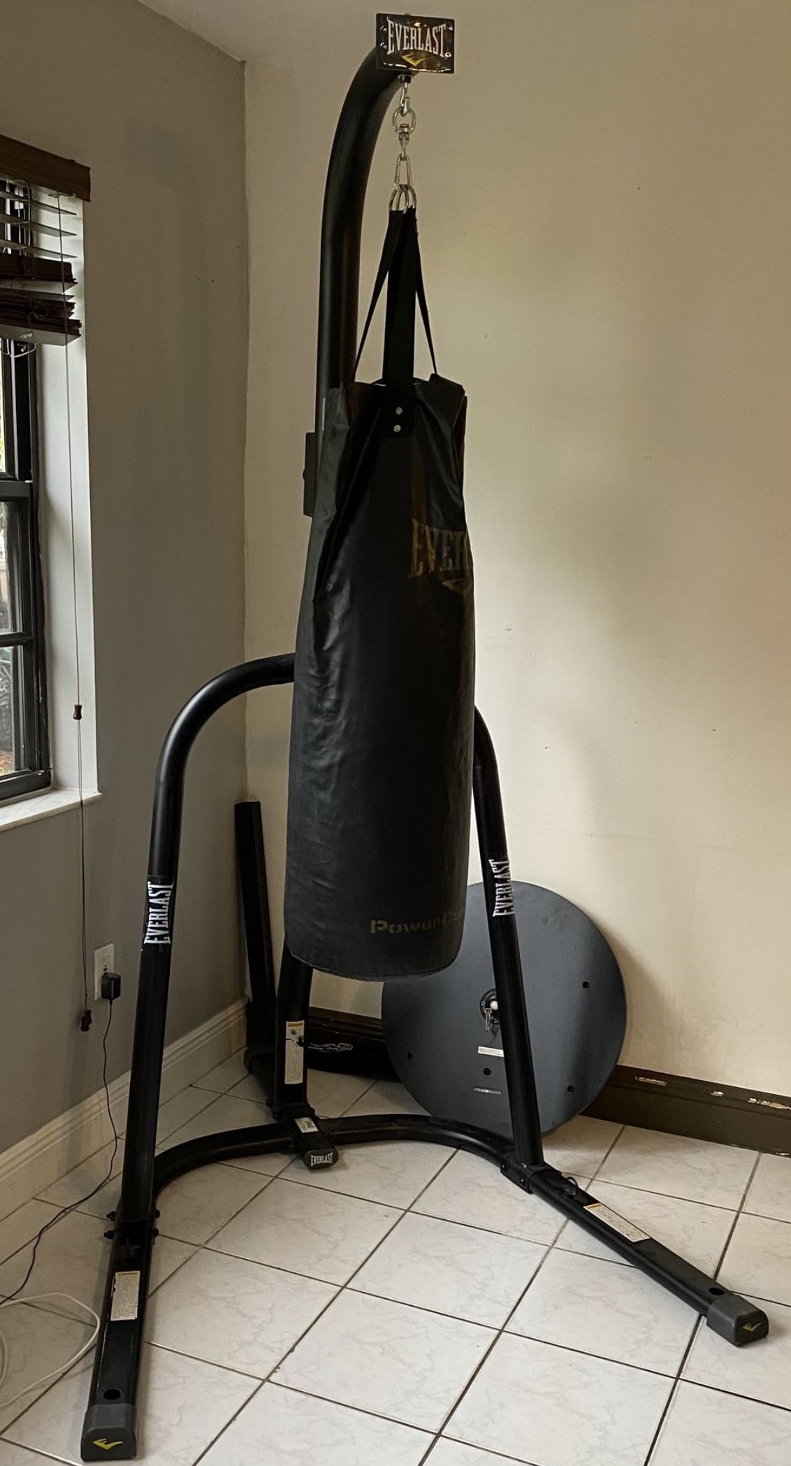 Everlast Punching Bag And Stand