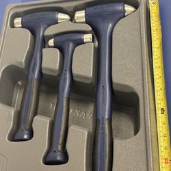Snap-on Tools 3 pc Ball Peen Soft Grip Dead Blow Hammer Set (16, 32, 56 oz)