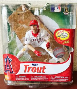 McFarlane Toys MLB Mike Trout Angels Debut Figure Original Unopened Pack