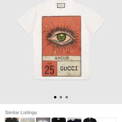 Gucci Amour Eye Print T-shirt