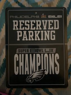 Philadelphia Eagles Metal Sign New