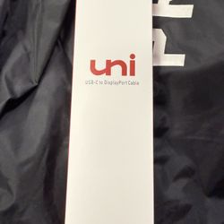 Uni USB C to DisplayPort Cable (Brand New)