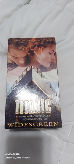 TITANIC WIDE SCREEN VHS MOVIE